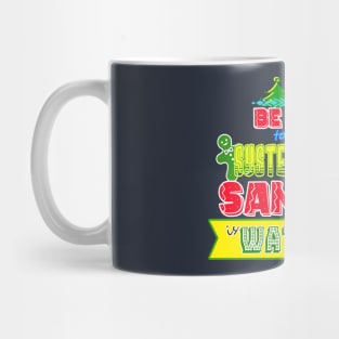 Be nice to the System Admin Santa is watching gift idea Mug